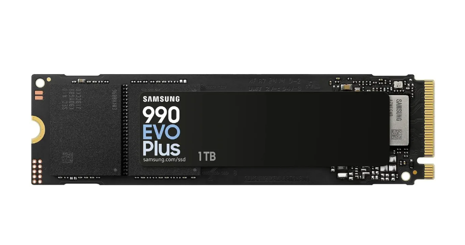 Накопитель SSD M.2 1Tb Samsung 990 EVO Plus (PCI-E 4.0 x4, 7150/6300 Мбайт/сек)