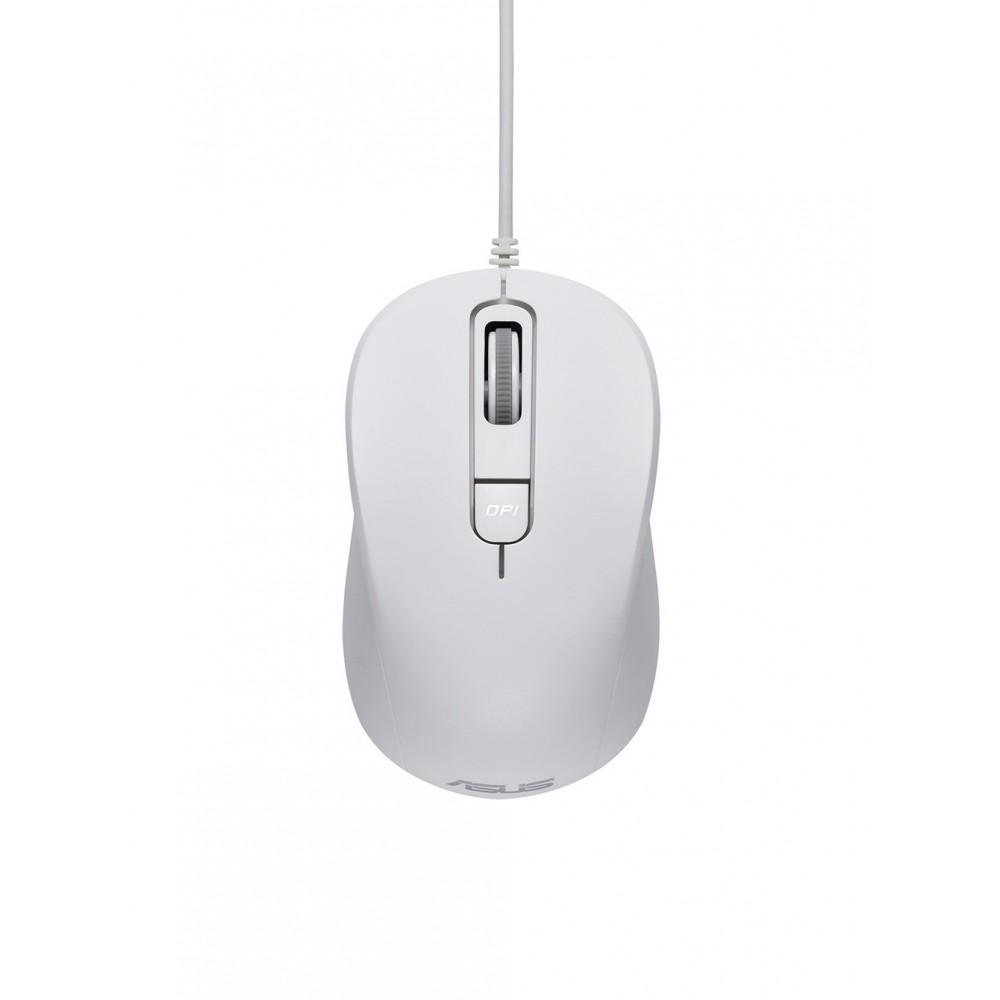 Мышь проводная ASUS MU101C белый