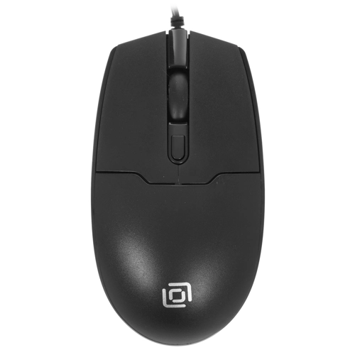 Мышь проводная Оклик 147M USB черный