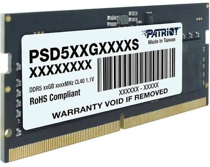 Модуль памяти SODIMM DDR5 .8Gb 5600MHz Patriot Signature Line