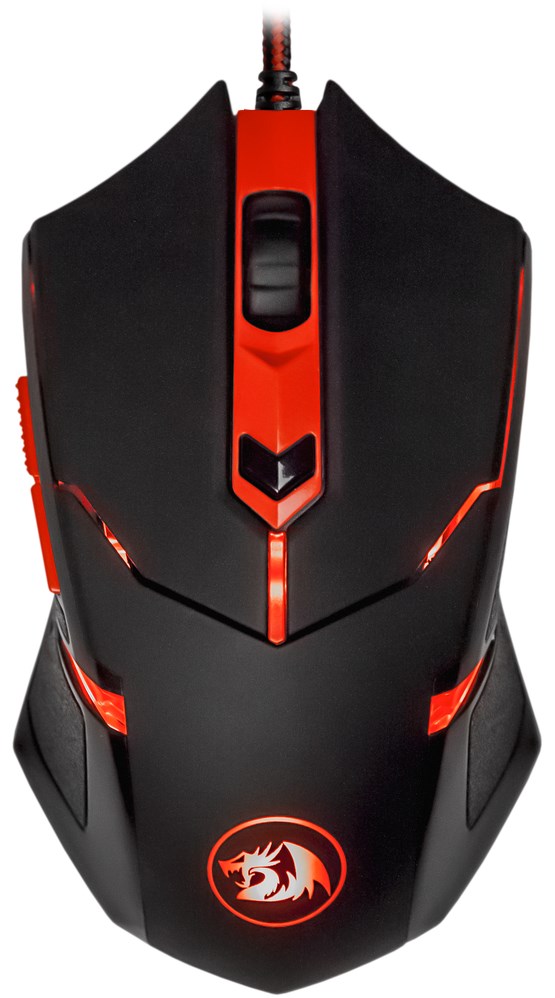 Мышь проводная Redragon Centrophorus USB Black-Red