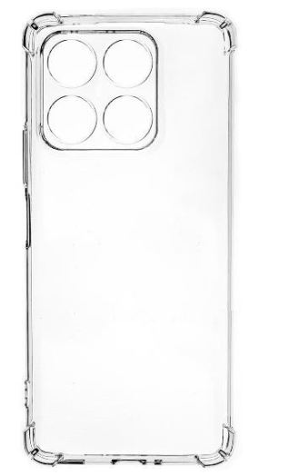 Чехол для смартфона Honor X8b - силиконовый прозрачный