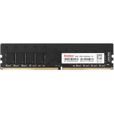 Модуль памяти DDR4 8Gb PC4-25600 3200MHz Kingspec (KS3200D4P12008G)