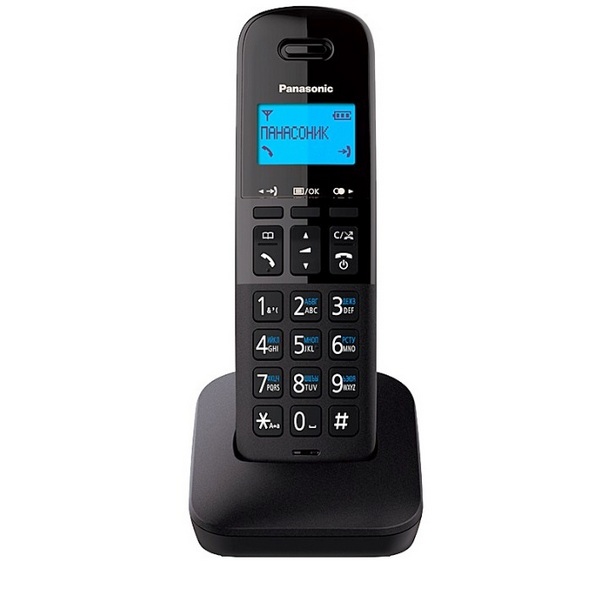Радиотелефон Panasonic DECT KX-TGB 610 RUB (АОН, черный)