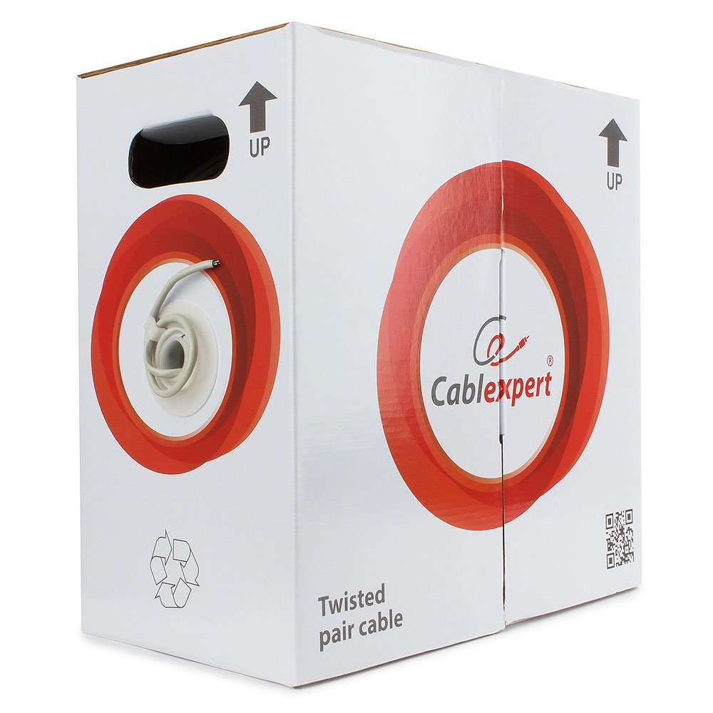 Кабель витая пара внутренний 4 пары кат.6 UTP (305м) Cablexpert