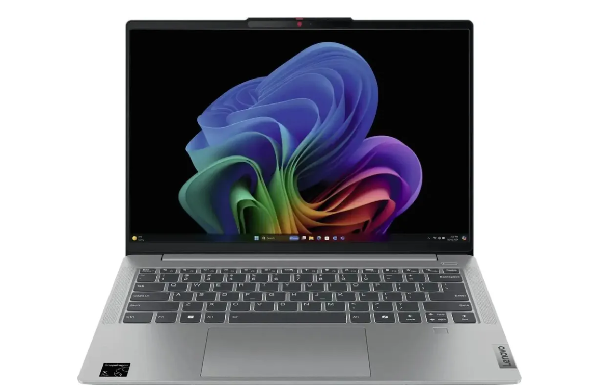 Ноутбук Lenovo 5 14Q8X9 Snapdragon X/16G/512 SSD/Adreno/14"WUXGA IPS/Win11/серый