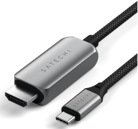 Переходник Satechi USB-C to HDMI 2.1 8K Cable Space Grey