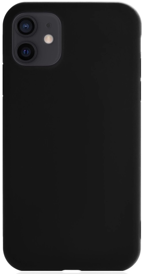 Чехол для смартфона Apple iPhone 12 mini  5.4" - Gurdini Soft Lux, черный