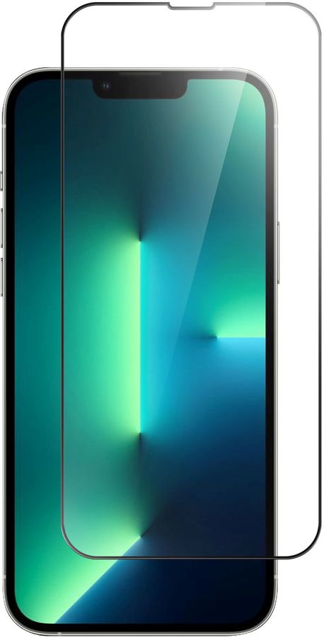 Защитное стекло для смартфона Apple iPhone 13 Pro Max 6.7" BoraSCO Full Glue черная