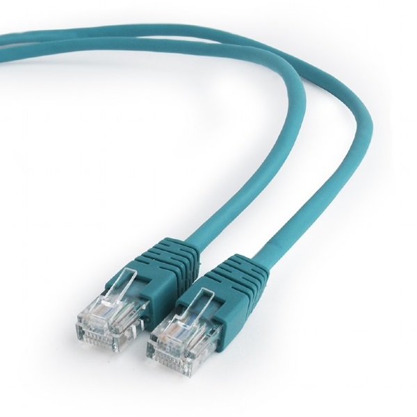 Кабель патч-корд Patch cord кат.5e  2.0м, Cablexpert, многожильный, зеленый