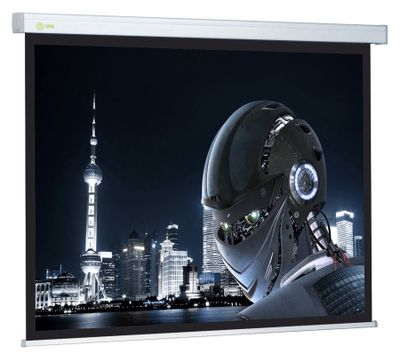 Экран для проектора Cactus 128x170.7см Wallscreen CS-PSW-128x170 4:3 настенно-потолочный рулонный белый
