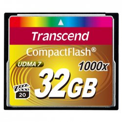 Карта памяти CF 32Gb Transcend Compact Flash Ultra 1000x