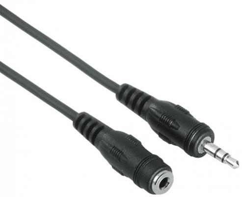 Кабель аудио-видео 3.5Jack (m) < - > 3.5Jack (f)  2.0м, Perfeo, удлинительный