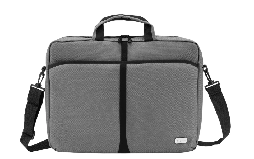 Сумка для ноутбука 17'' Digma W-210  полиэстер серый/черный