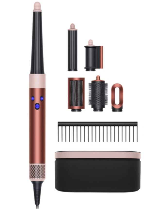 Стайлер Dyson AirWrap i.d. Complete Long HS08 Strawberry Bronze/Blush Pink (розовая бронза)