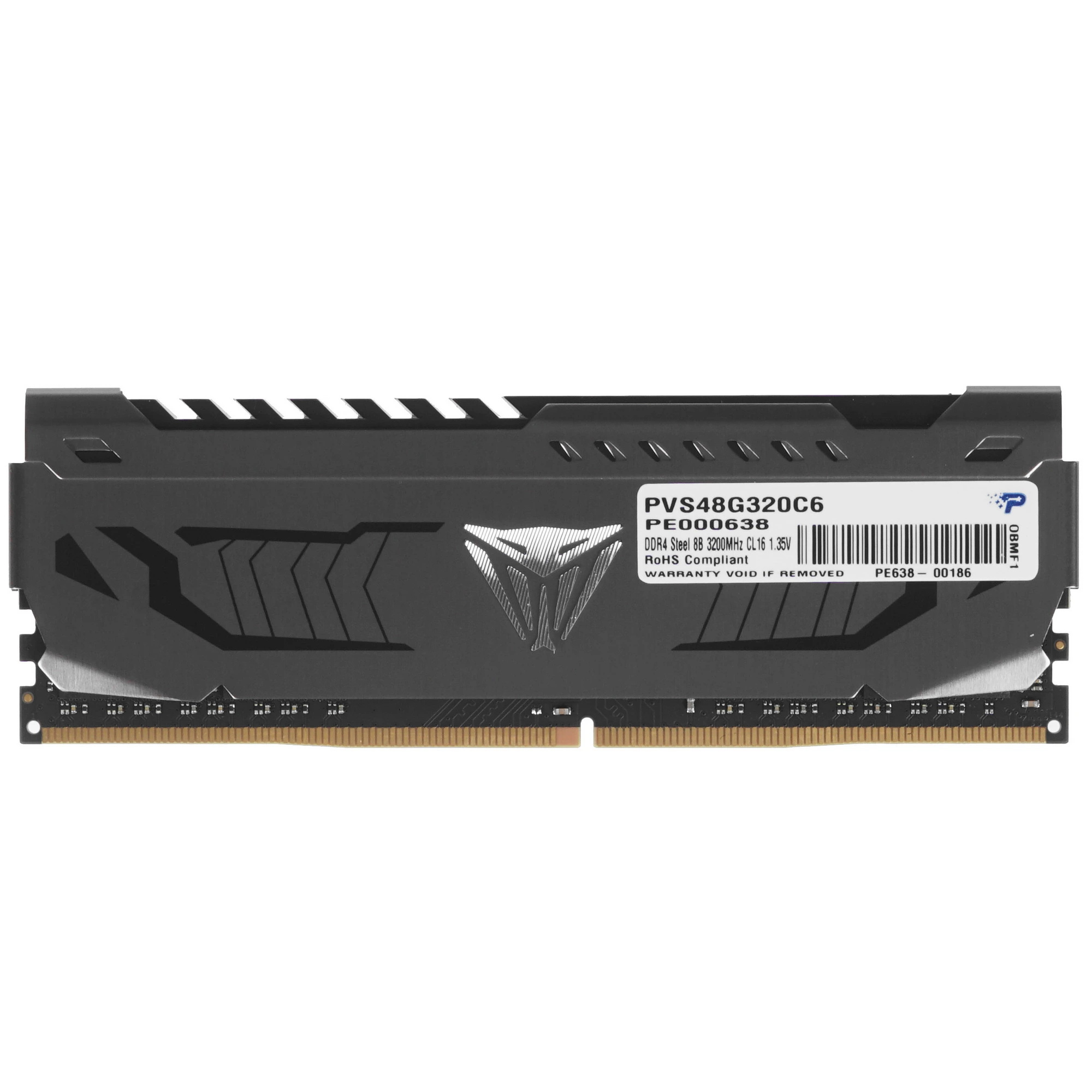 Модуль памяти DDR4 .8Gb PC4-25600 3200MHz Patriot Viper 4 Steel