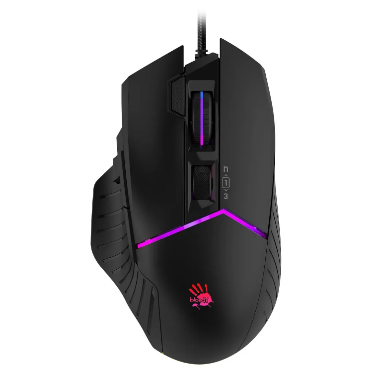 Мышь проводная A4Tech Bloody W95 Max 12000dpi черный