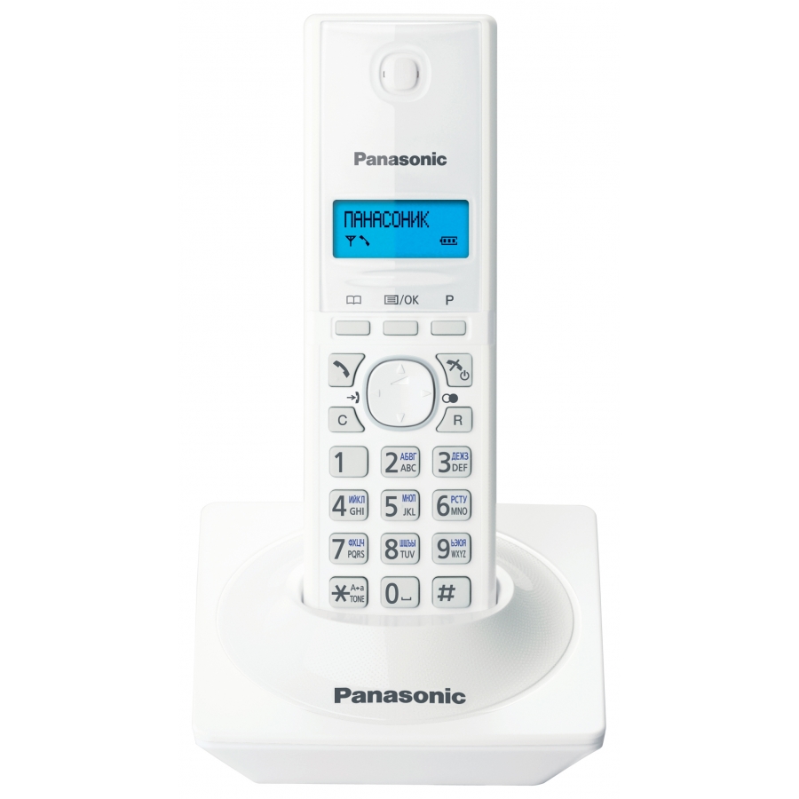 Радиотелефон Panasonic DECT KX-TG 1711 RUW (АОН, белый)