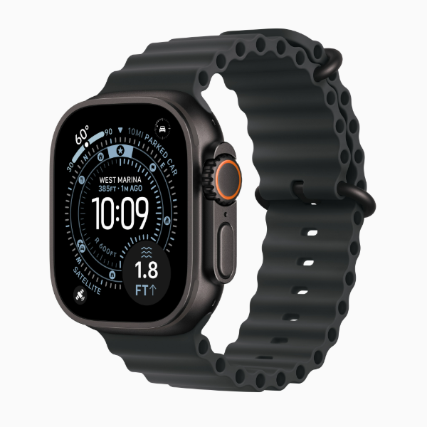 Смарт-часы Apple Watch Ultra 3 49mm Black Ocean Band Black (черный)