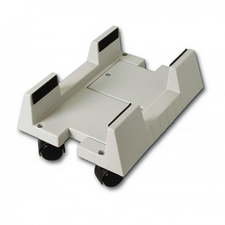 Подставка под системный блок пластмассовая, на колесиках BURO BU-CS3AL светло-серый