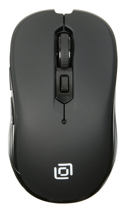 Мышь беспроводная Оклик 610MWC  USB/USB-C черный