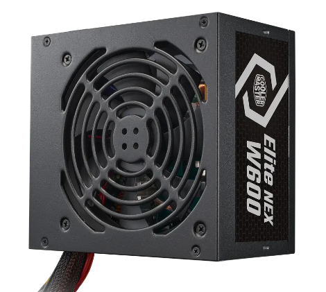 Блок питания .600W Cooler Master MASTER (120mm, 24+4pin, 6+2pin, 5*Sata, 3*Molex)