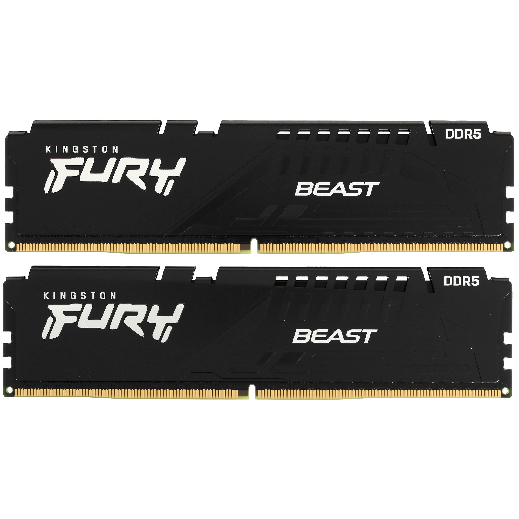 Модуль памяти DDR5 32Gb 5600MHz Kingston FURY Beast Black CL40 (Kit of 2)