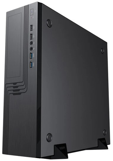Корпус INWIN Powerman EL555BK (Miditower, 2*USB2.0, 2*USB3.0, 300W, mATX, чёрный)