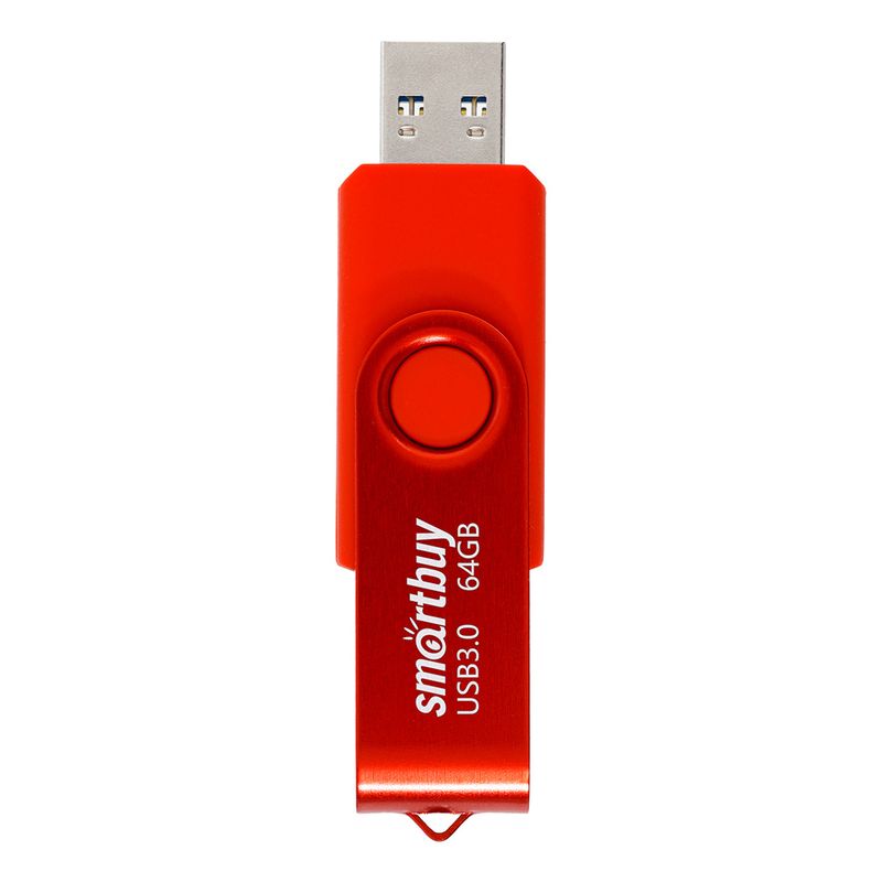 Флешка 64Gb SmartBuy Twist USB2.0 Red