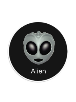 Аксессуар Держатель для телефона попсокет TOTU Animoji FGCT-01 стиль 2 (Alien)