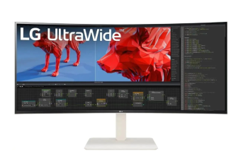Монитор 38" LG UltraWide 38WR85QC (IPS 3840x1600 1ms 144Hz HDMI DP SP изогнутый) White