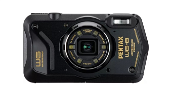 Цифровая фотокамера Pentax WG-8 GPS (CMOS, 20Mpx, SD) черный