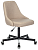 Кресло Бюрократ CH-340M (ткань, без мех. качания, крест. металл, до 120 кг) Песочный