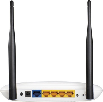 Wi-Fi роутер TP-Link TL-WR841N N300, 2.4 ГГц, 100 Мбит/с, белый