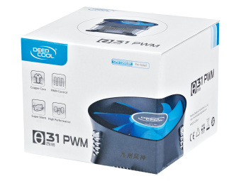 Кулер для процессора DeepCool Theta 31 PWM 4-pin, 1200, 95W, крестовина