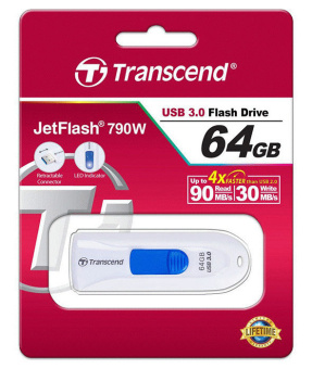 Флешка .64Gb Transcend JetFlash 790 USB3.0