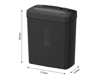 Уничтожитель бумаги Cactus CS-SH-A3 фрагменты 6.лист. 13лтр. черный