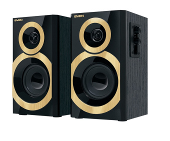 Акустическая система SVEN SPS-619 (2x10W, дерево) gold