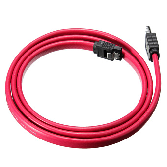 Кабель интерфейсный SATA 100см, Cablexpert, прямой разъем, защелка