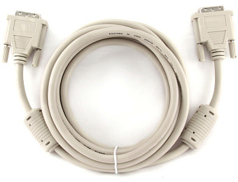 Кабель соединительный DVI (m) < - > DVI-D (m) 10м, Dual link Cablexpert