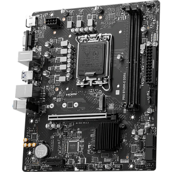 Материнская плата Socket-1700 MSI PRO B760M-E DDR4 (B760) 2xDDR4 HDMI VGA mATX