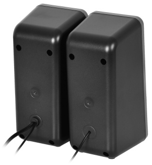 Акустическая система OKLICK OK-130 (2x10W, Bluetooth, питание от USB) black