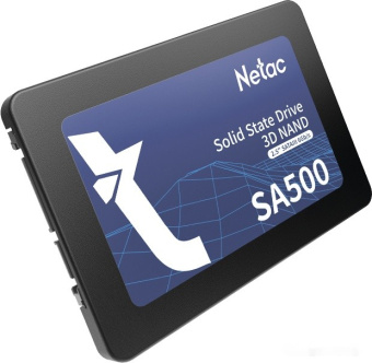Накопитель SSD SATA 2Tb Netac SA500 (TLC, 530/475 Мбайт/сек, 960 TBW)