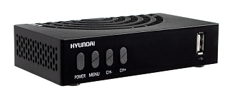 Тюнер TV Hyundai H-DVB440 DVB-T2, черный