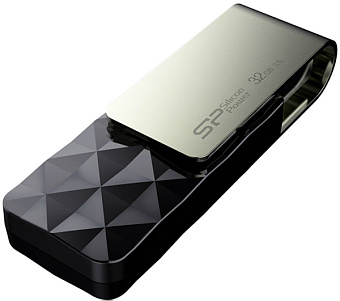 Флешка 32Gb Silicon Power Blaze B30 USB 3.0 black
