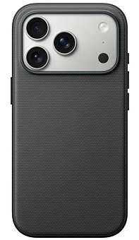 Чехол для смартфона Apple iPhone 17 Pro Max 6.9" TechWoven Case Black (черный)