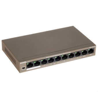 Коммутатор 10 port Tenda TEF1110P-8-63W 100 Мбит/с 8*PoE