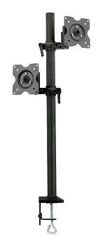 Крепление для монитора Kromax OFFICE-5 15"-32" макс.12 кг. настольный поворот и наклон серый