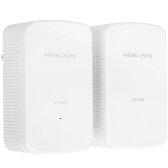 Адаптер Powerline Mercusys MP500 KIT AV1000, 1000 Мбит/с, белый