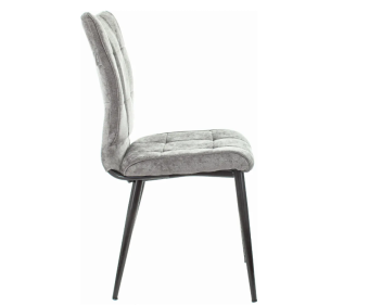 Кресло Бюрократ CH-K10 серый Light 19 металл черный на ножках